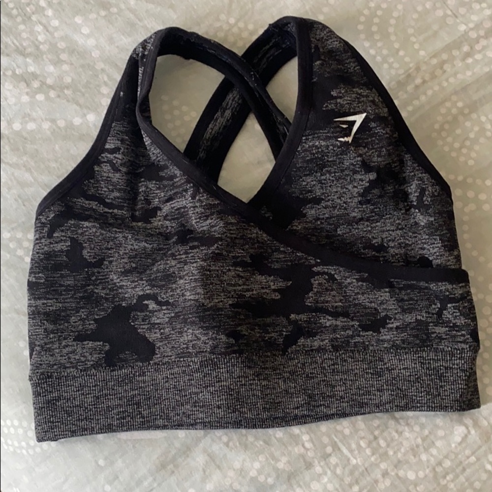 Gymshark Camo Seamless Bra